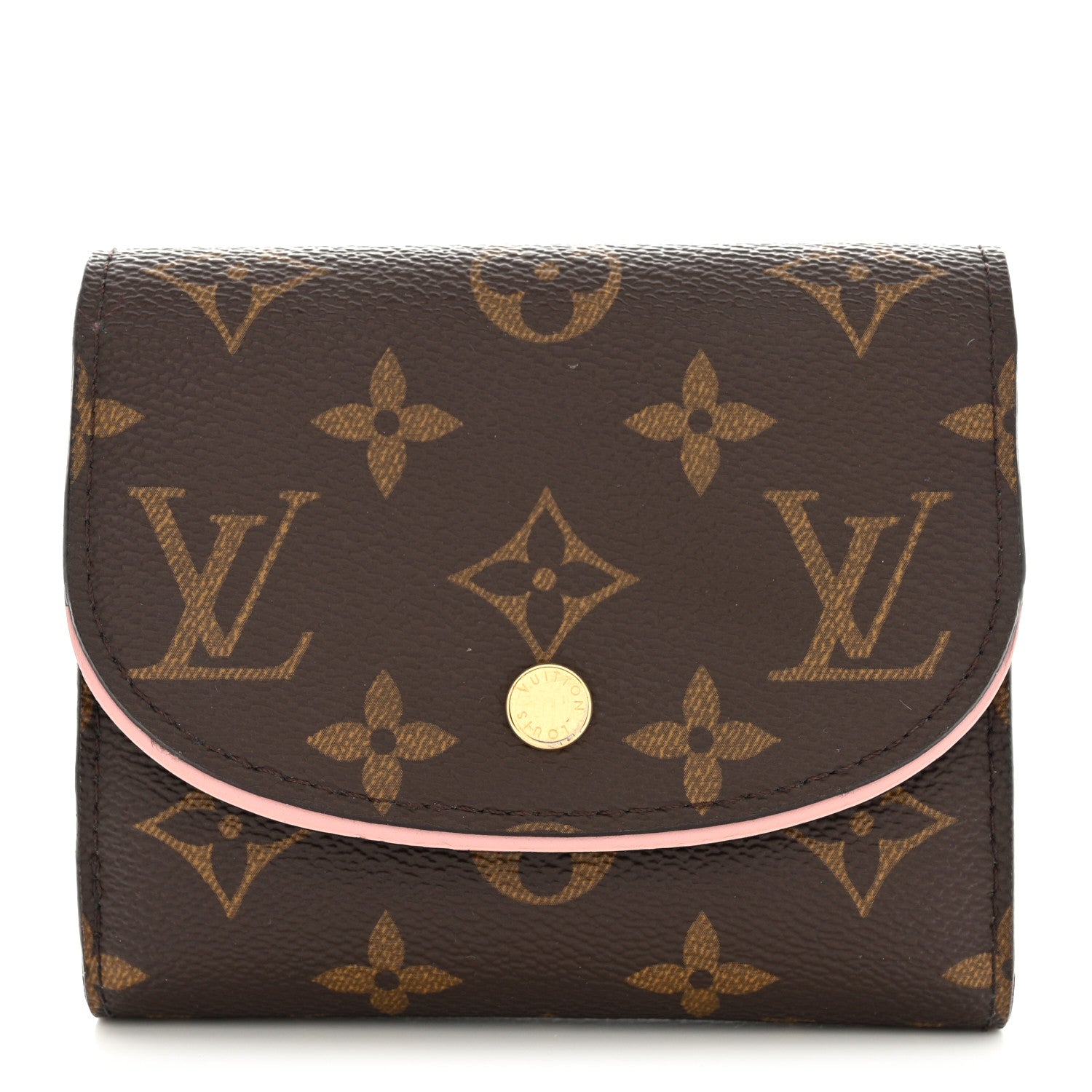 Louis Vuitton Monogram Ariane Compact Wallet Rose Ballerine 1 of 11