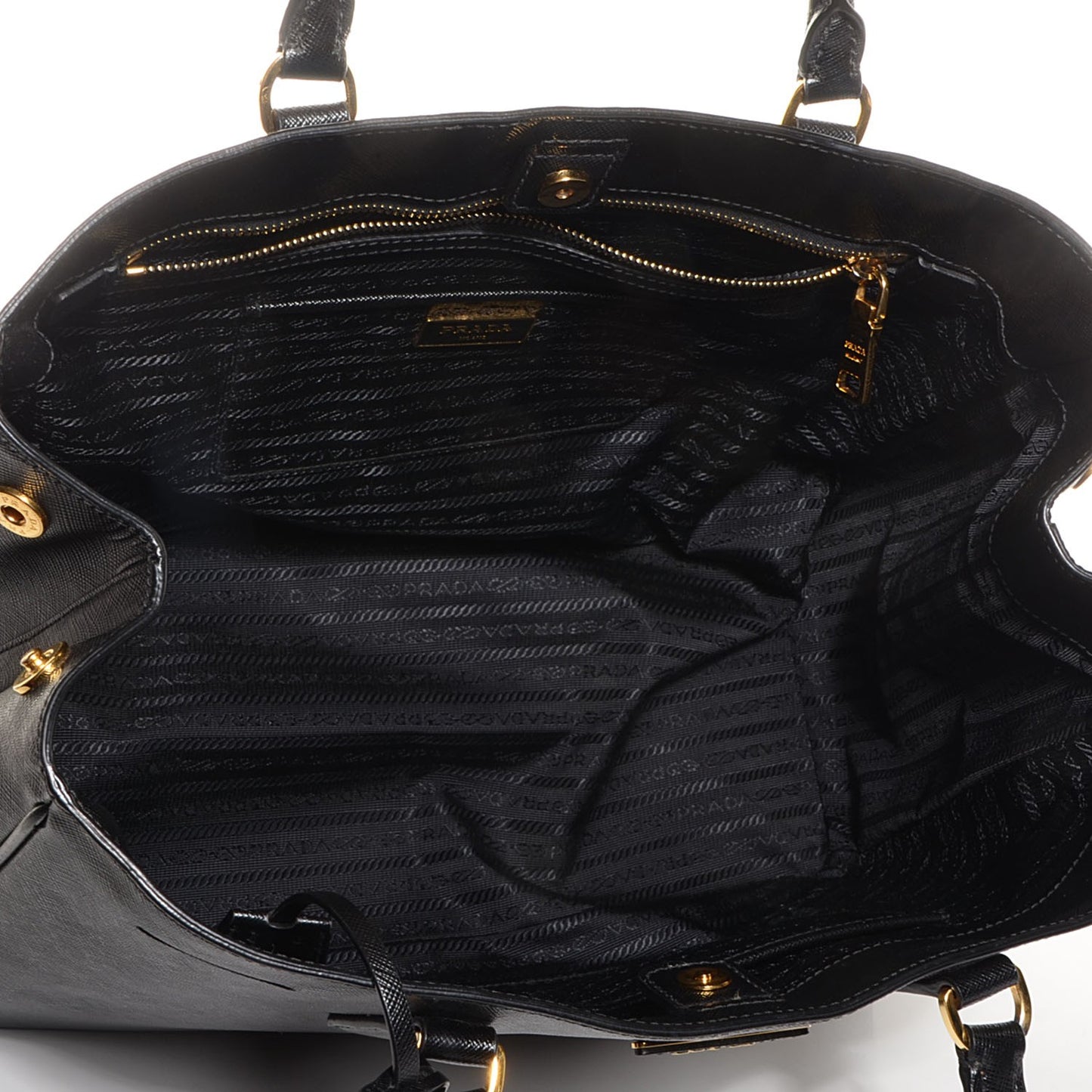 SAFFIANO Lux Large Tote Nero Black