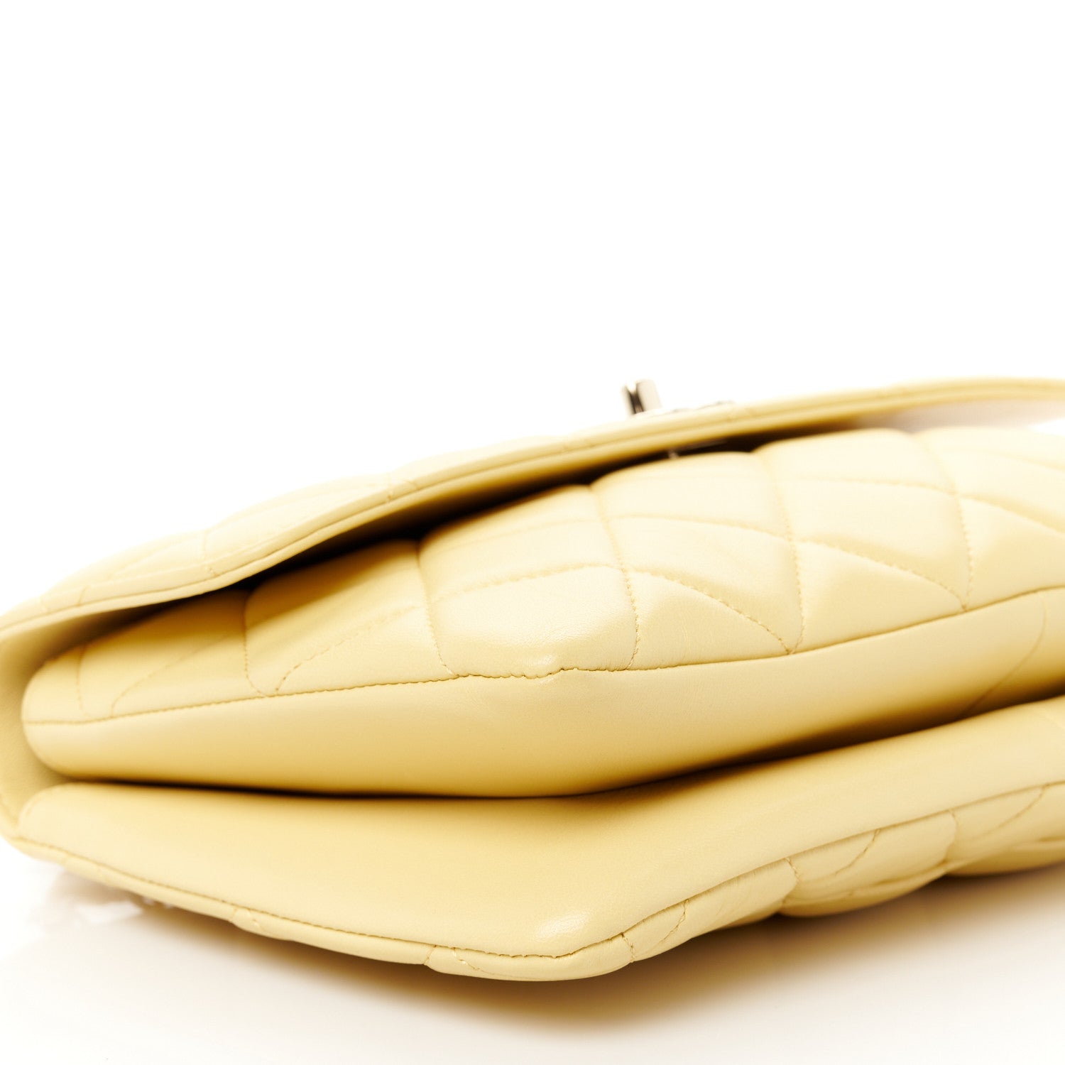 Chanel Lambskin Quilted Medium Trendy CC Flap Yellow 11 of 14