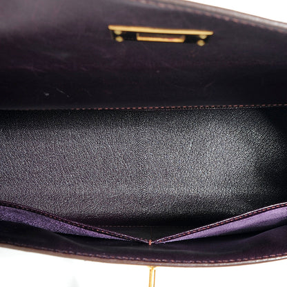 Hermes Box Kelly Sellier 32 Quetsche 8 of 9