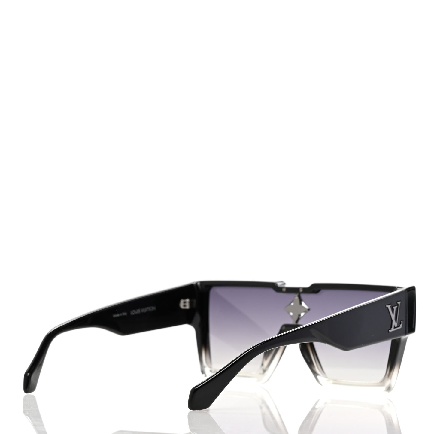 Acetate Swarovski Crystal Cyclone Sunglasses Z1736W Black