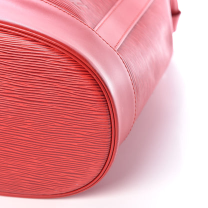 Louis Vuitton Epi Randonnee PM Castillan Red 6 of 8