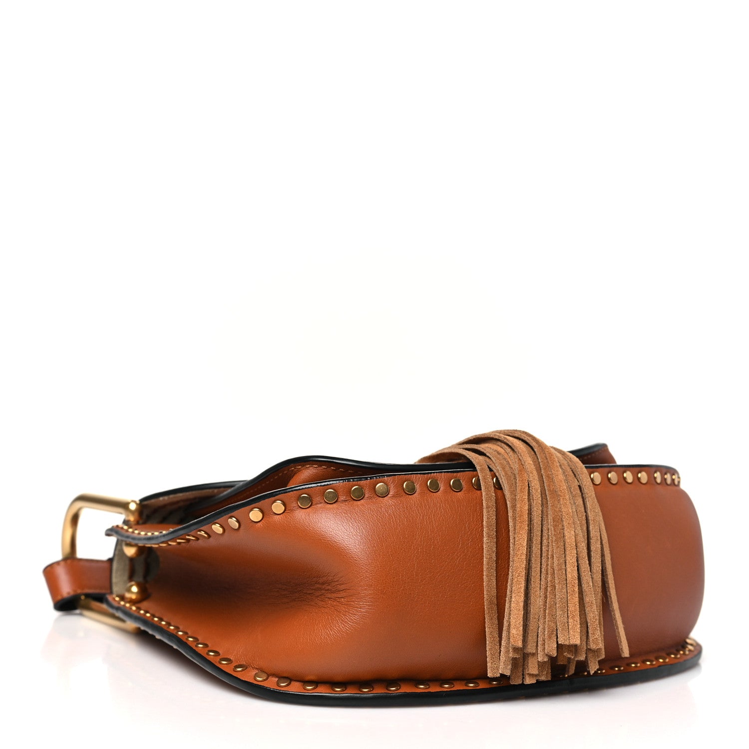 Chloe Calfskin Braided Small Hudson Shoulder Bag Caramel 4 of 10