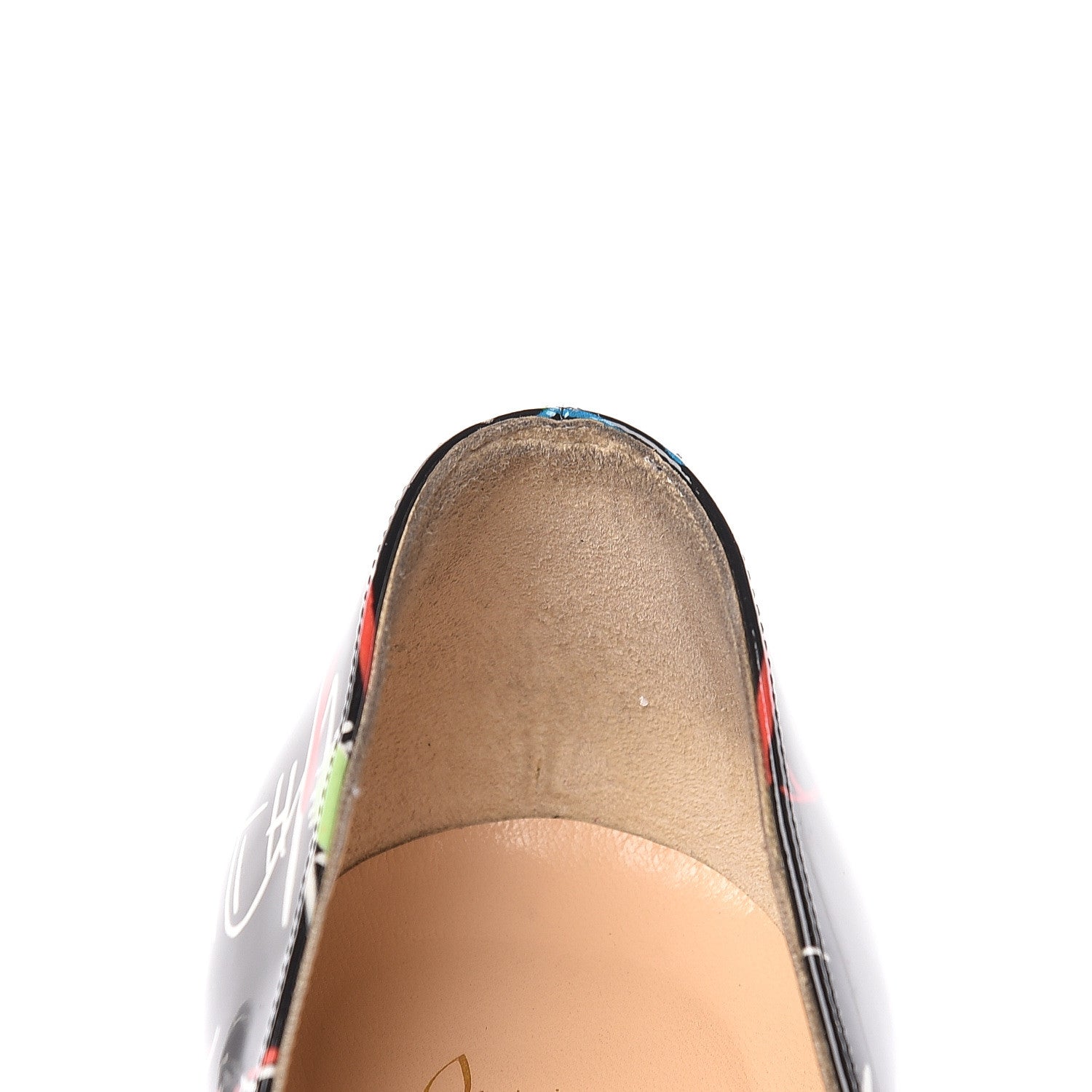 Christian Louboutin Patent Loubitag Pigalle Follies 100 Pumps 38 Black 13 of 16