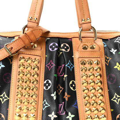 Louis Vuitton Monogram Multicolor Courtney MM Black 6 of 8