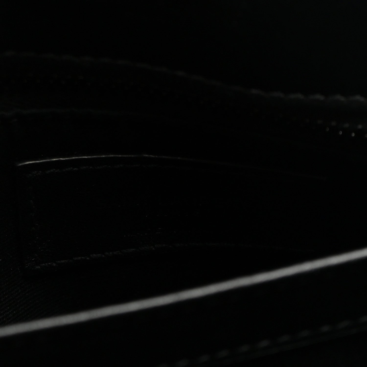 Saint Laurent Calfskin Y Quilted Monogram Monochrome Toy Loulou Crossbody Bag Black 5 of 8