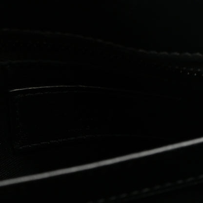 Saint Laurent Calfskin Y Quilted Monogram Monochrome Toy Loulou Crossbody Bag Black 5 of 8