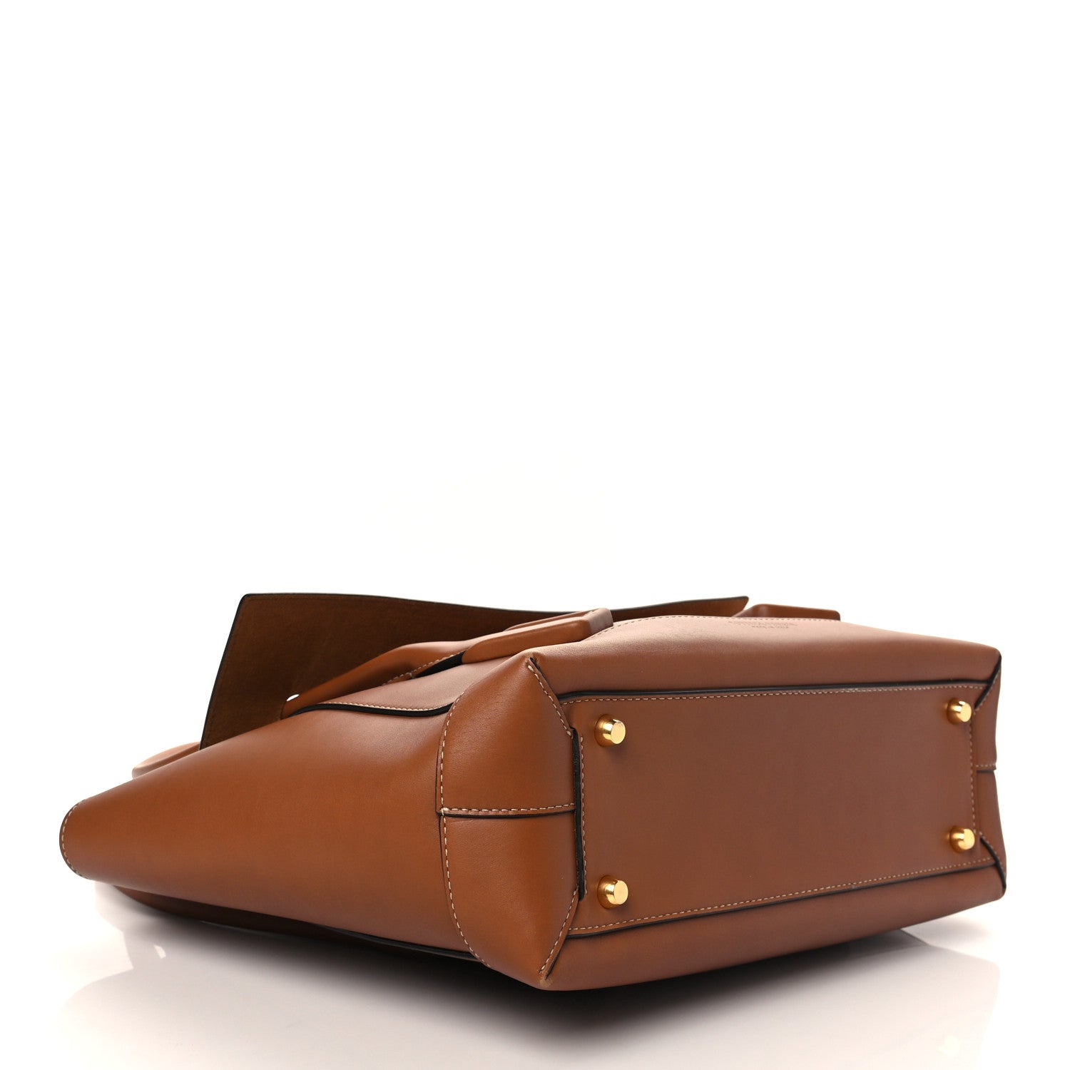 Bottega Veneta French Calfskin Medium Arco Wood 3 of 6