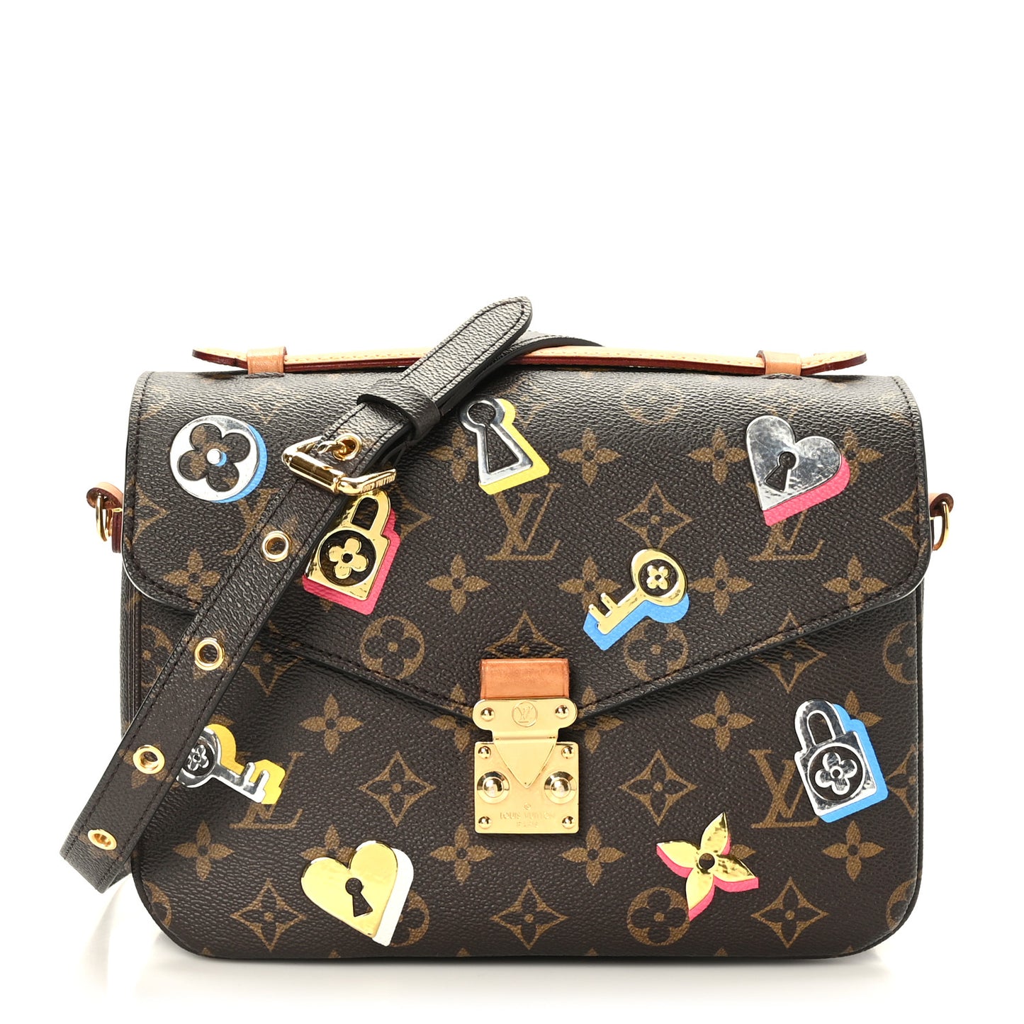 Monogram Love Lock Pochette Metis