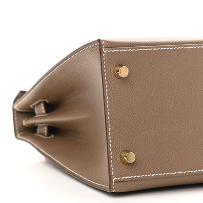 Hermes Epsom Kelly Sellier 28 Etoupe 9 of 11