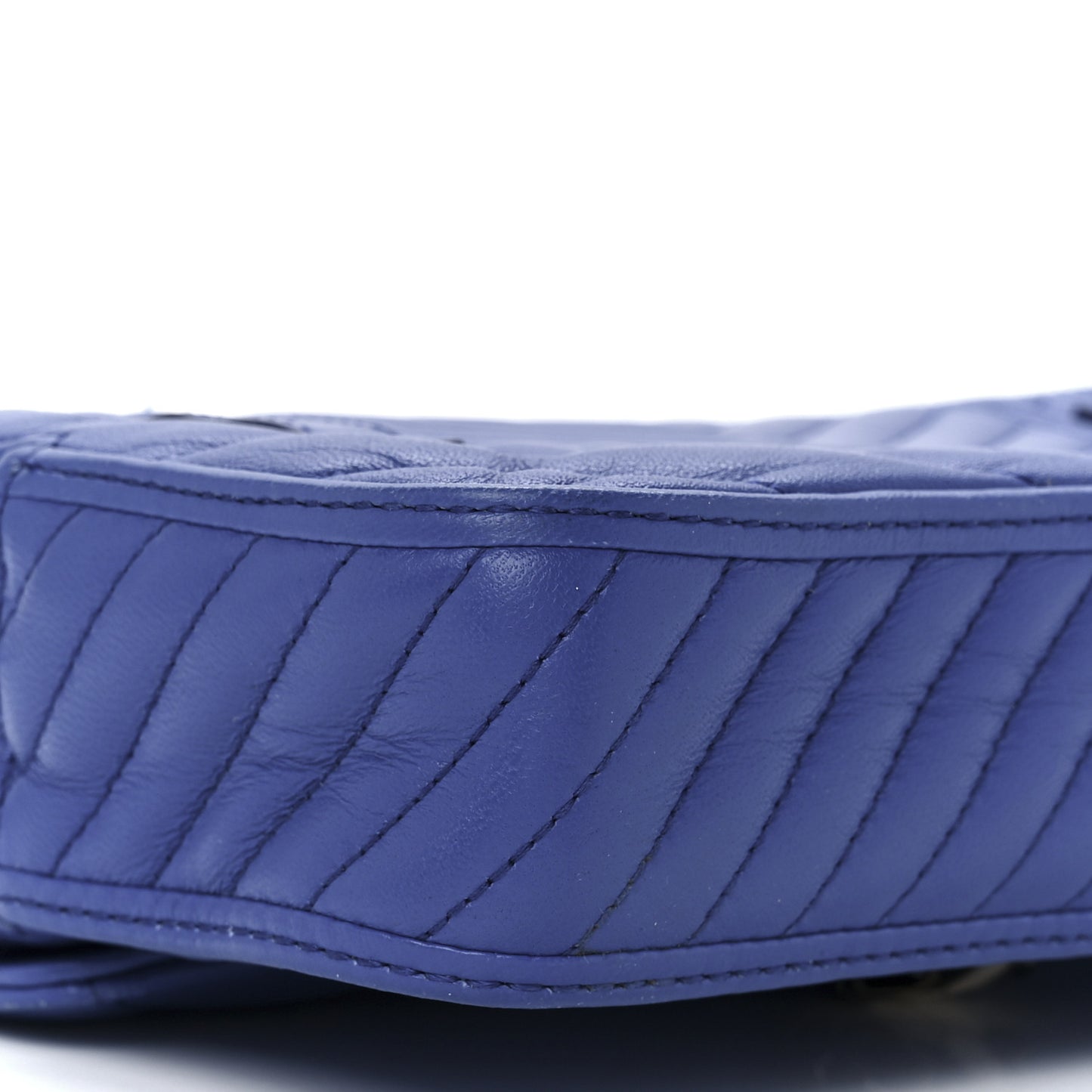 Calfskin Quilted Serpenti Forever Belt Bag Blue