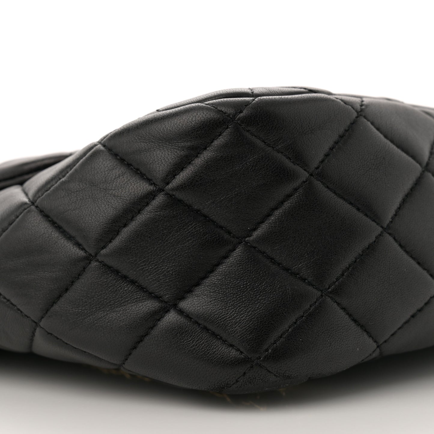 Lambskin Quilted Large In Seoul Backpack Black