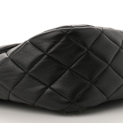 Chanel Lambskin Quilted Large In Seoul Backpack Black 9 of 10