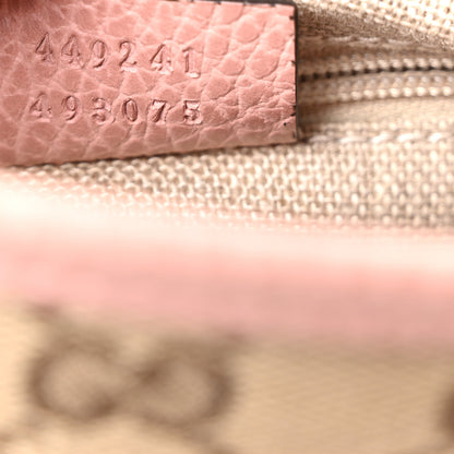 Gucci Monogram Small Bree Tote Beige Soft Pink 7 of 10
