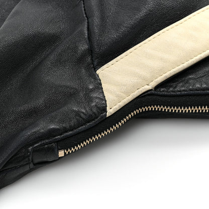 Chanel Lambskin Large Girl Bag Black Beige 15 of 15