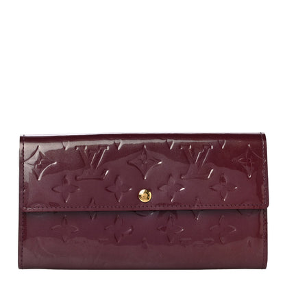 Louis Vuitton Vernis Sarah Wallet Violet 1 of 11