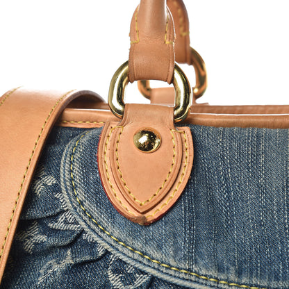 Louis Vuitton Denim Neo Cabby GM Blue 14 of 22