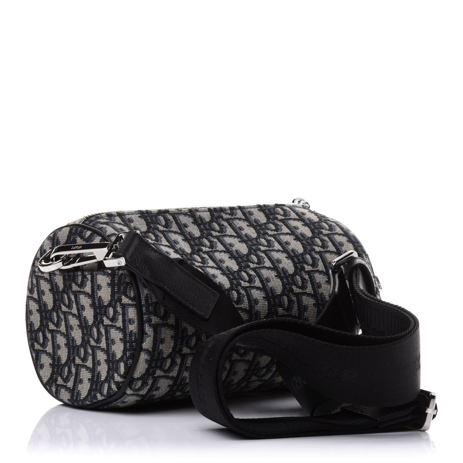 Christian Dior Oblique Roller Messenger Bag Blue 4 of 12