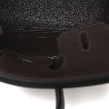 Hermes Togo Birkin 25 Chocolate 5 of 11