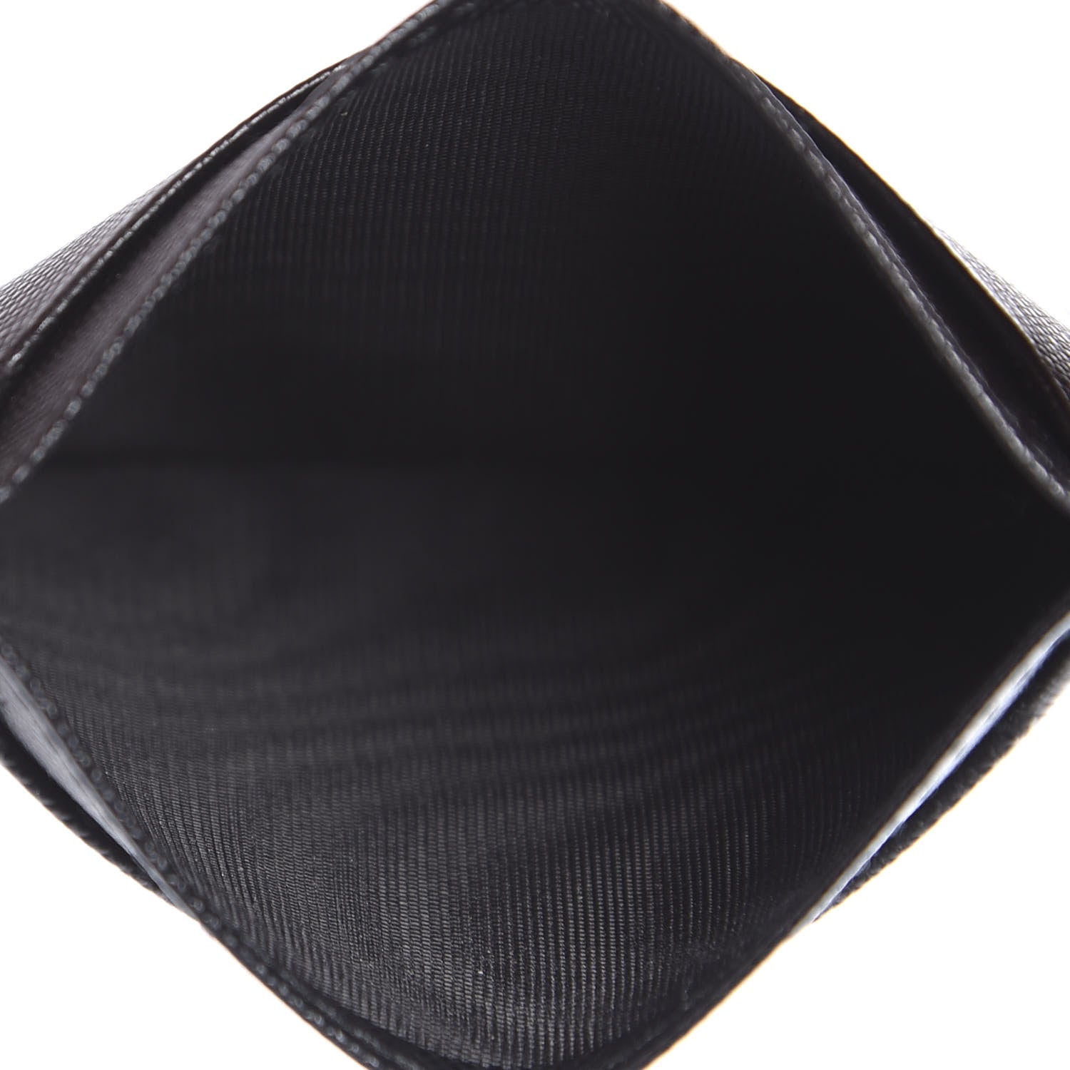 Prada Saffiano Metal Card Case Black 5 of 7