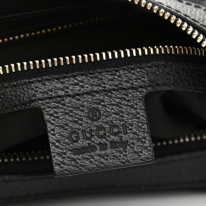 Gucci Monogram Medium Charmy Hobo Black 6 of 15