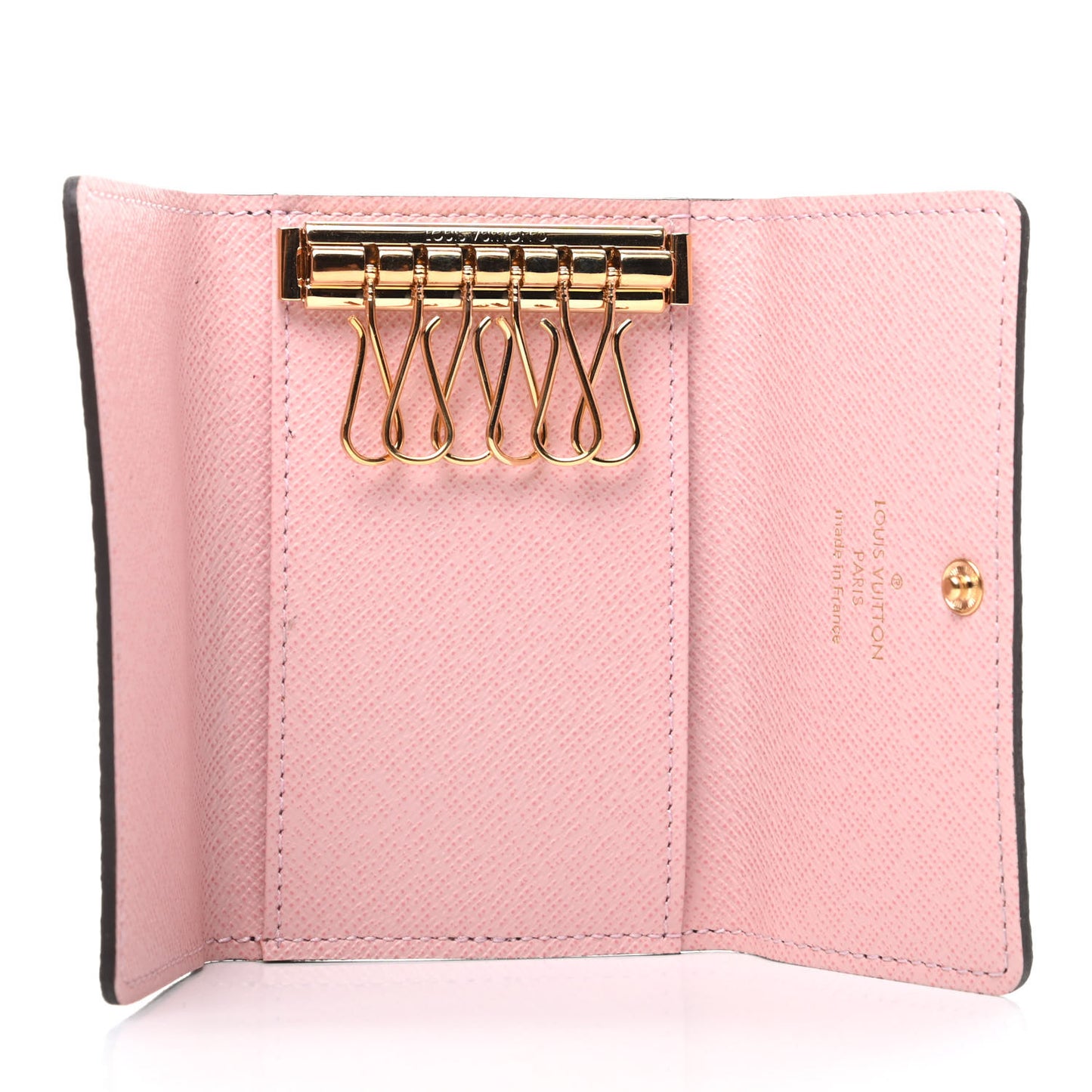 Monogram Multicles 6 Key Holder Rose Ballerine