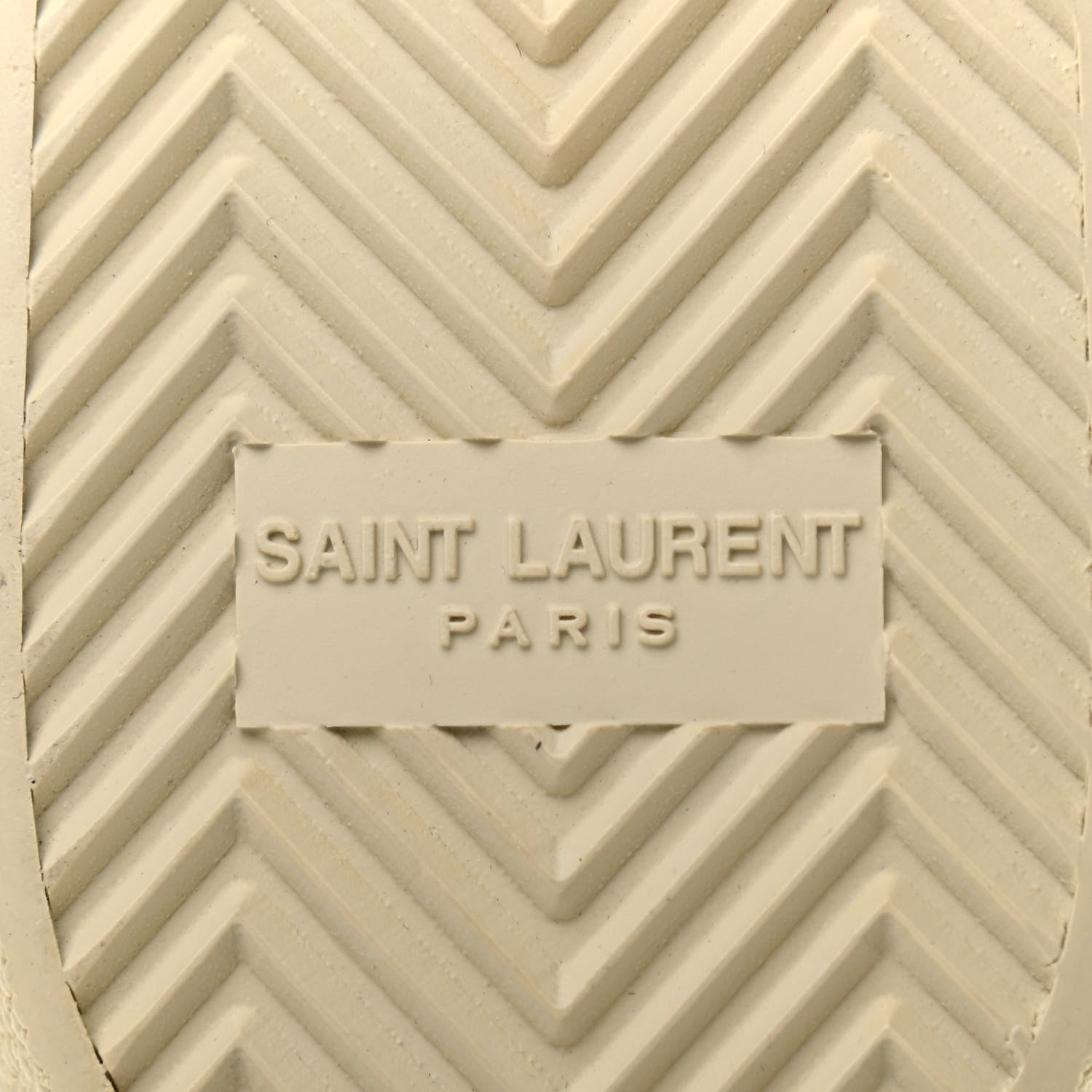 Saint Laurent Nappa Star Court Sneakers 37.5 Off White 6 of 9