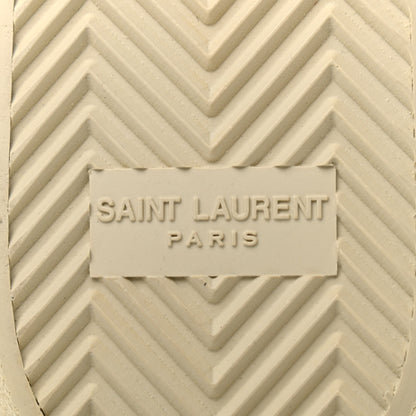 Saint Laurent Nappa Star Court Sneakers 37.5 Off White 6 of 9