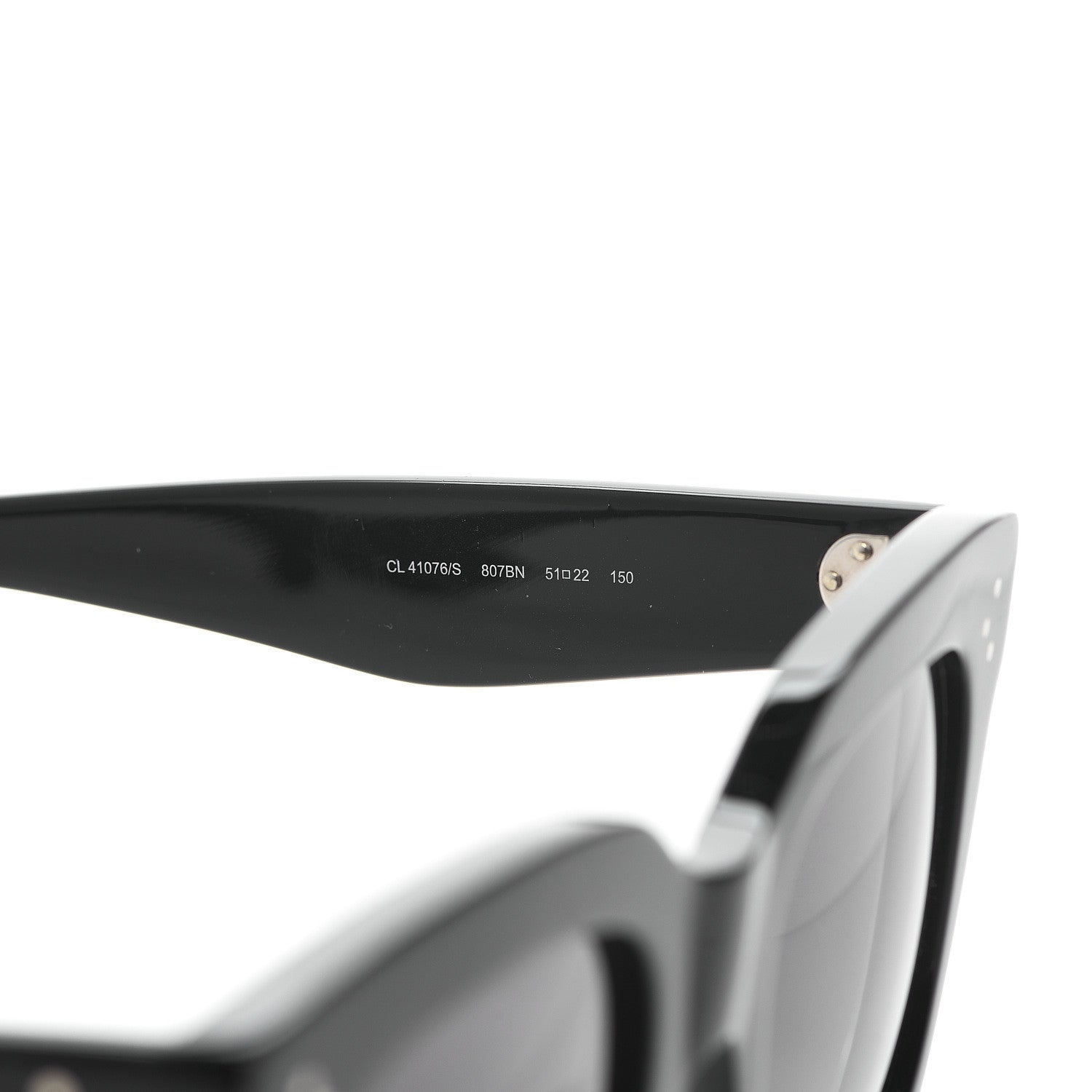 Celine Tilda Sunglasses CL 41076/S Black 5 of 6