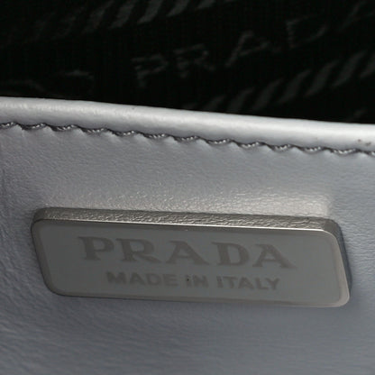 Prada Spazzolato Cleo Shoulder Bag Fiordaliso 6 of 9