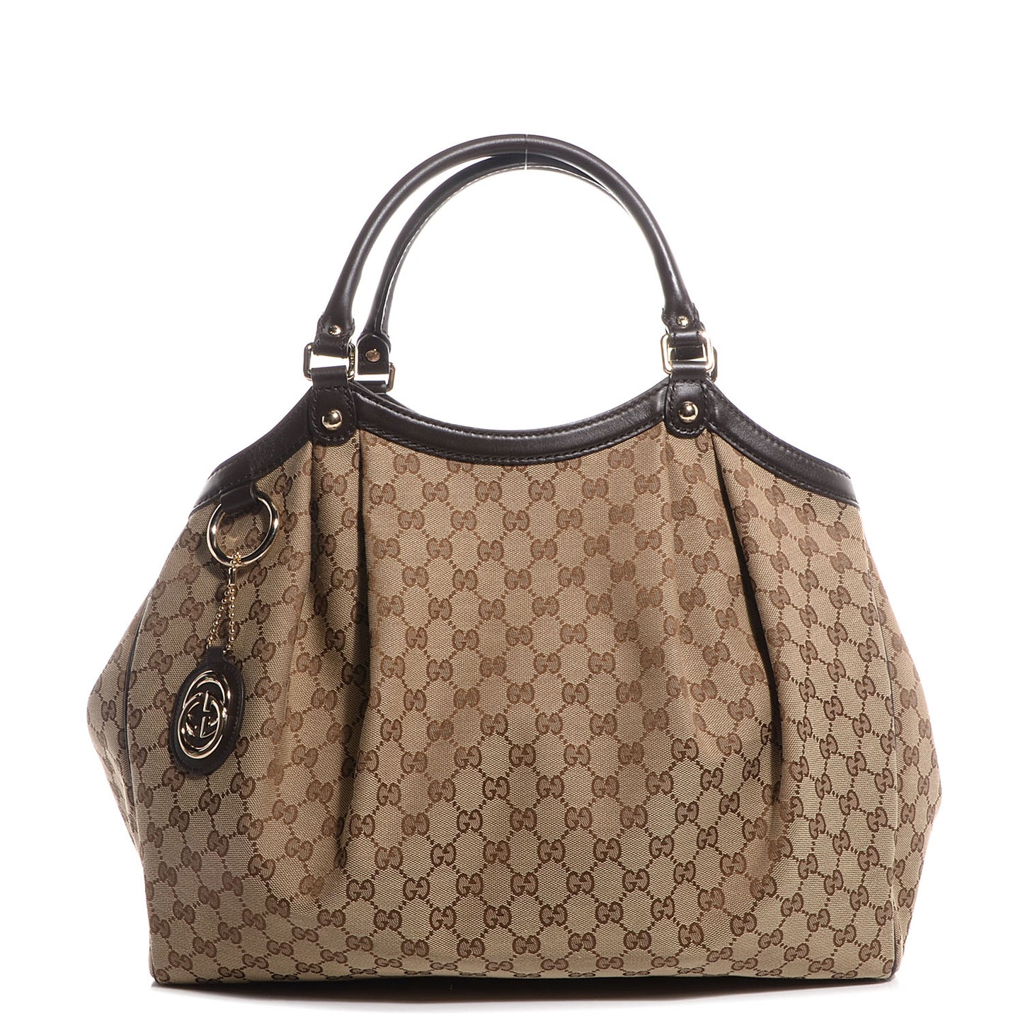 Monogram Large Sukey Tote Dark Brown