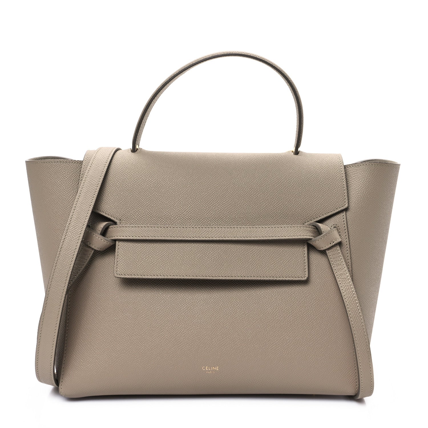 Celine Grained Calfskin Mini Belt Bag Light Taupe 1 of 11