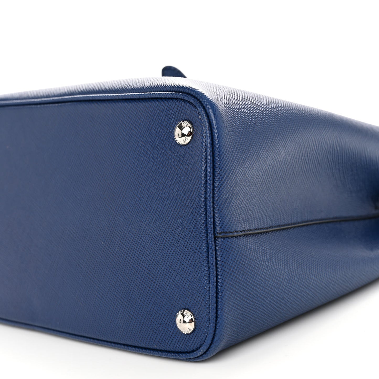 Saffiano Cuir Small Double Handle Tote Inchiostro