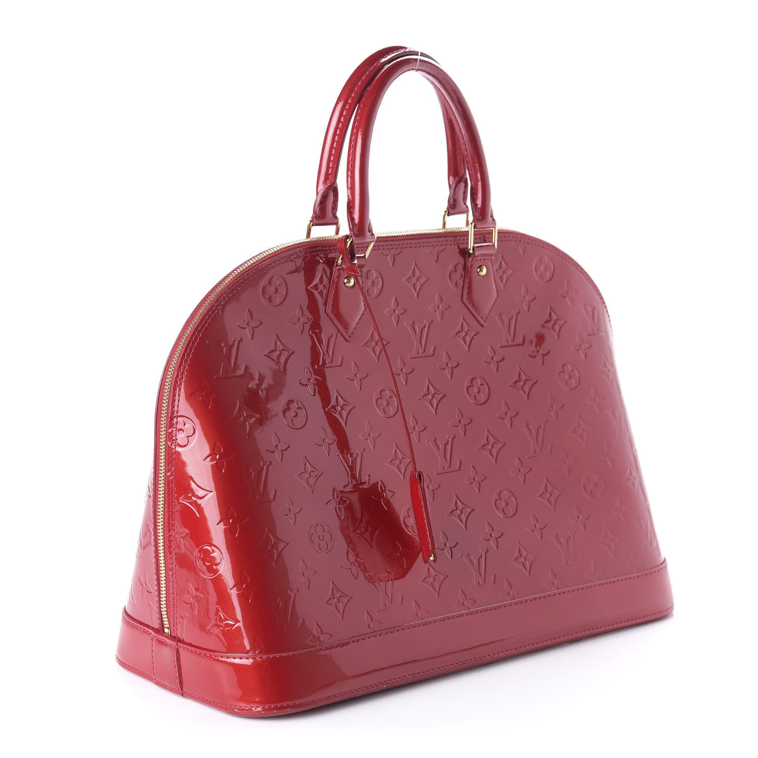 Louis Vuitton Vernis Alma GM Pomme D'Amour 3 of 9