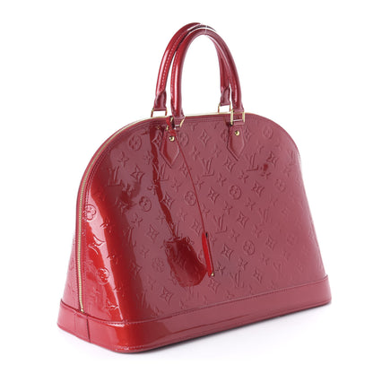 Louis Vuitton Vernis Alma GM Pomme D'Amour 3 of 9