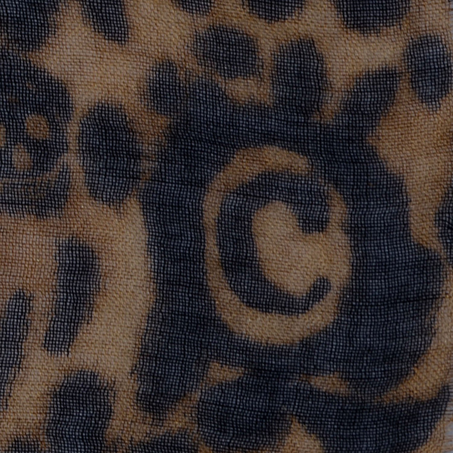 Alexander McQueen Cashmere Silk Leopard Skull Pashmina Scarf 3 of 6