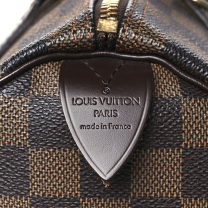 Louis Vuitton Damier Ebene Speedy 30 7 of 10