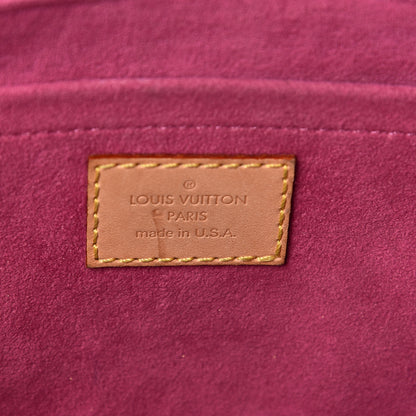 Louis Vuitton Monogram Denim Mini Pleaty Fuchsia 6 of 12