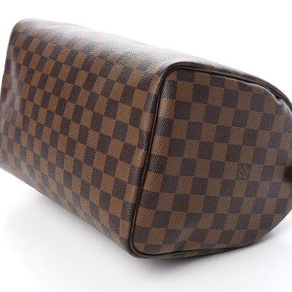 Louis Vuitton Damier Ebene Speedy 30 10 of 15