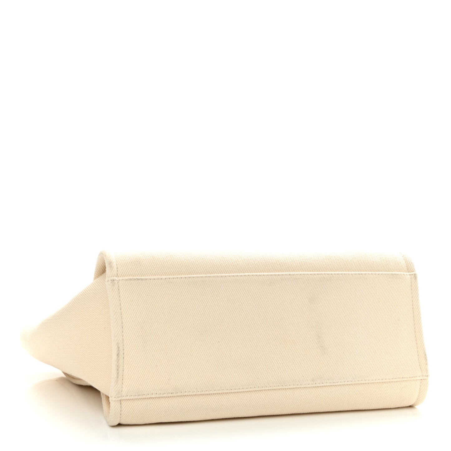 Canvas Pearl Medium Deauville Tote Ecru Beige