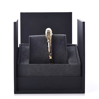 David Yurman 18K Yellow Gold Diamond 9.5mm Pure Form Smooth Bracelet 5 of 5