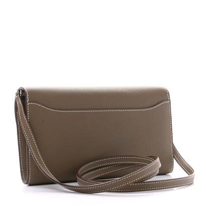 Hermes Epsom Constance Long To Go Wallet Etoupe 2 of 9
