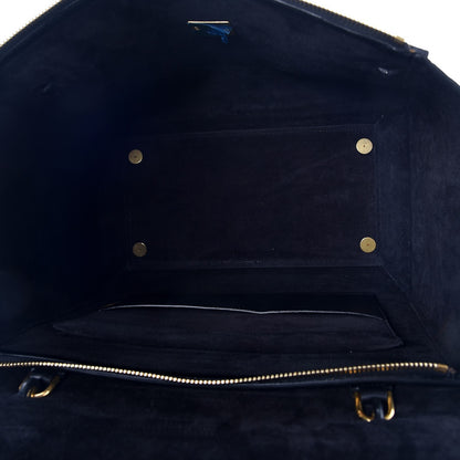 Celine Calfskin Crocodile Embossed Small Belt Bag Black 5 of 10