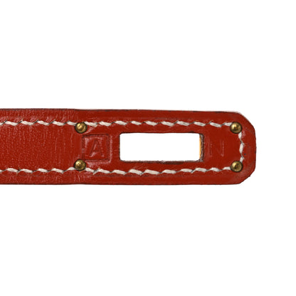 Hermes Box Mini Kelly Sellier 20 Brique 7 of 10