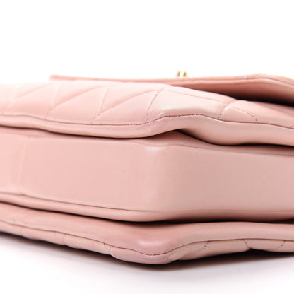 Chanel Lambskin Quilted Small Trendy CC Flap Dual Handle Bag Light Pink 7 of 10