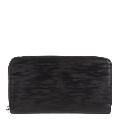 Louis Vuitton Epi Zippy Organizer Wallet Black 1 of 7