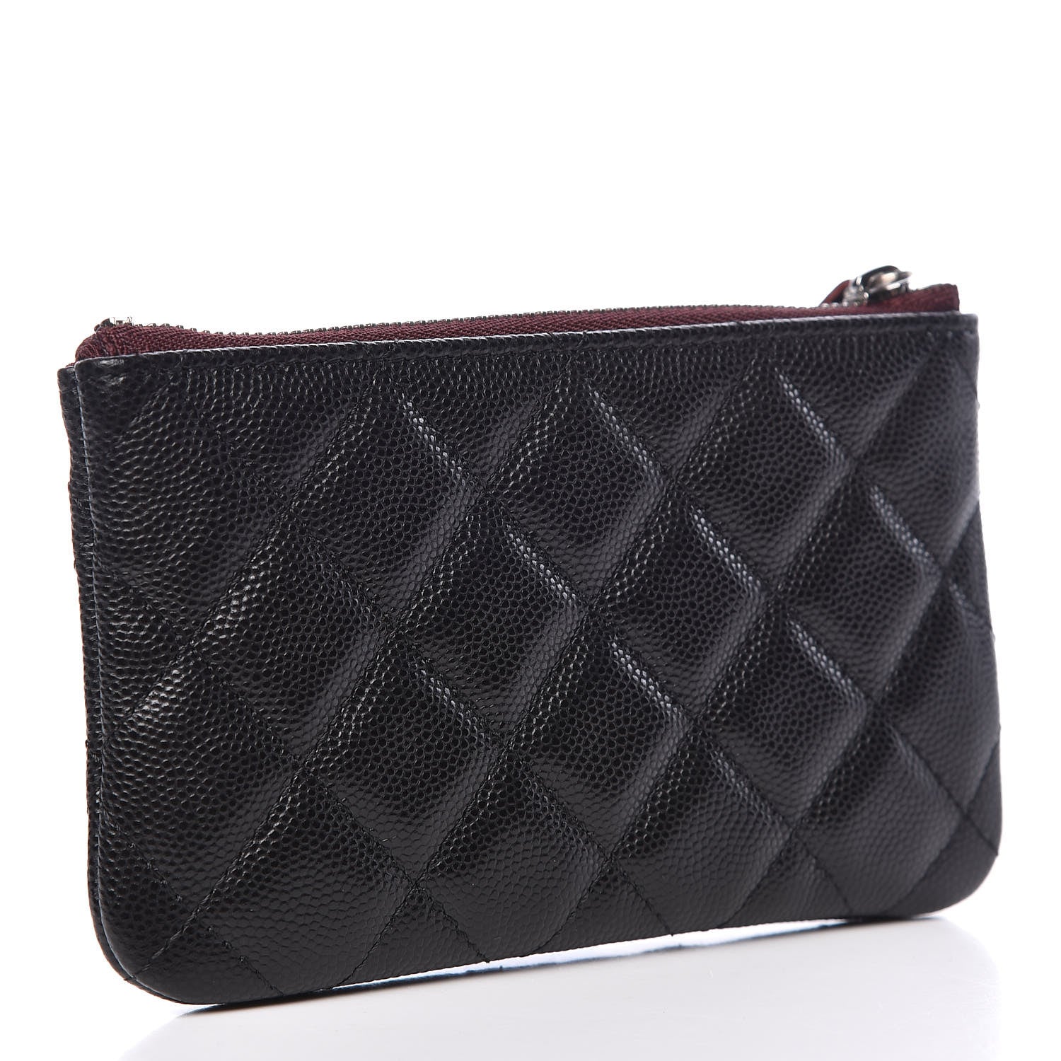 Chanel Caviar Quilted Small Cosmetic Case Black 3 of 7