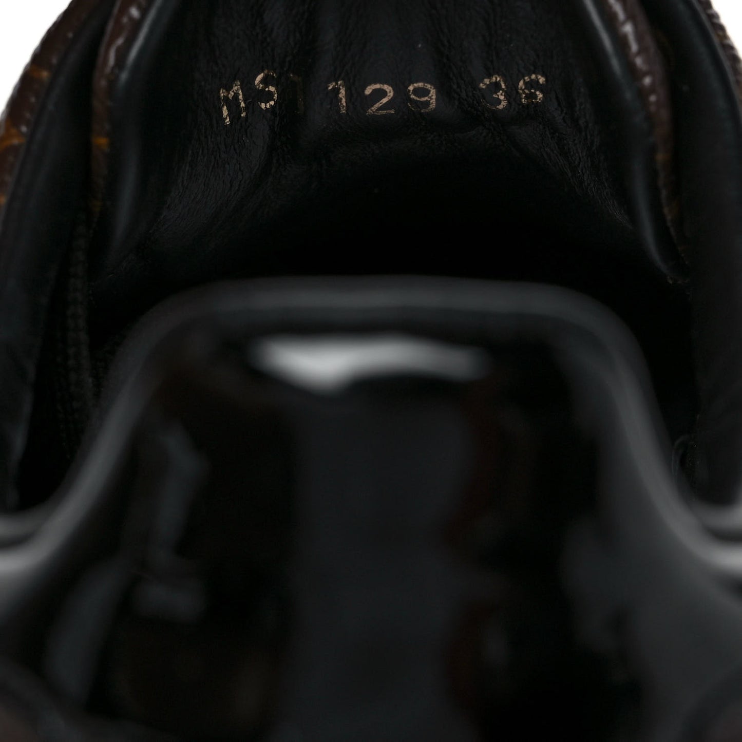 Patent Monogram Frontrow Sneakers 36