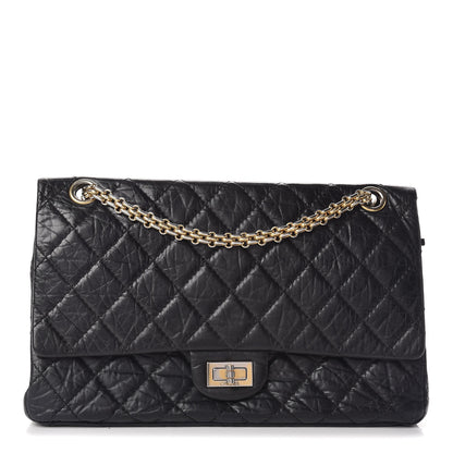 Chanel Aged Calfskin Quilted 2.55 Reissue 226 Flap Black 1 of 10