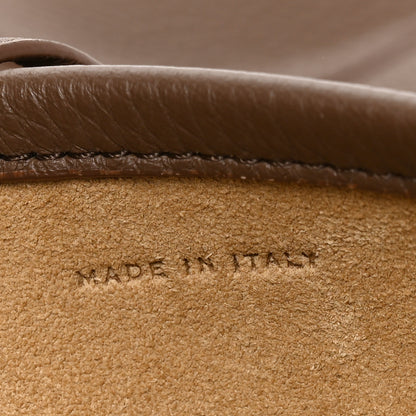 The Row Grained Calfskin Large N/S Park Tote Dark Taupe 7 of 10